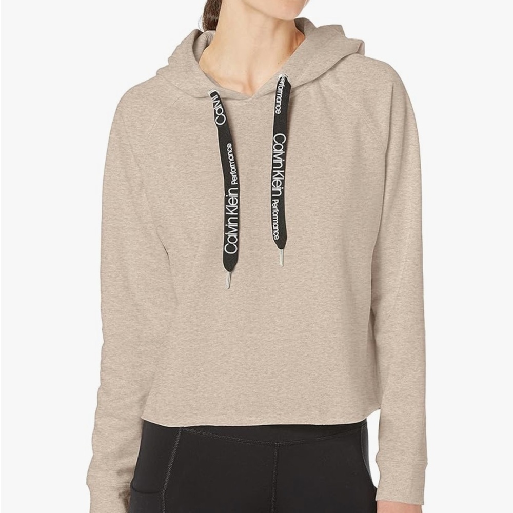 NEVER WORN - Calvin Klein Cropped Hoodie - Size M